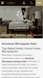 Mobile Screenshot of grandhotelminneapolis.com